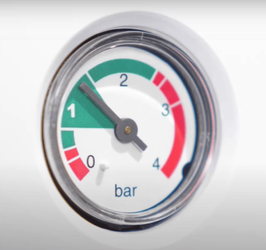 Baxi pressure gauge
