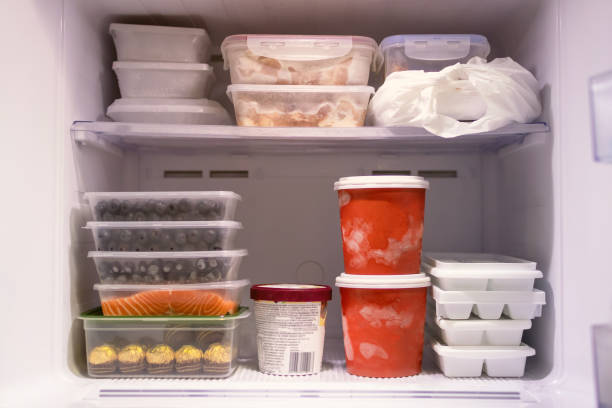 organised freezer