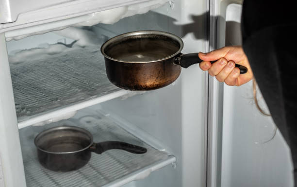 defrosting freezer
