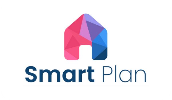 Smart Plan logo with white background